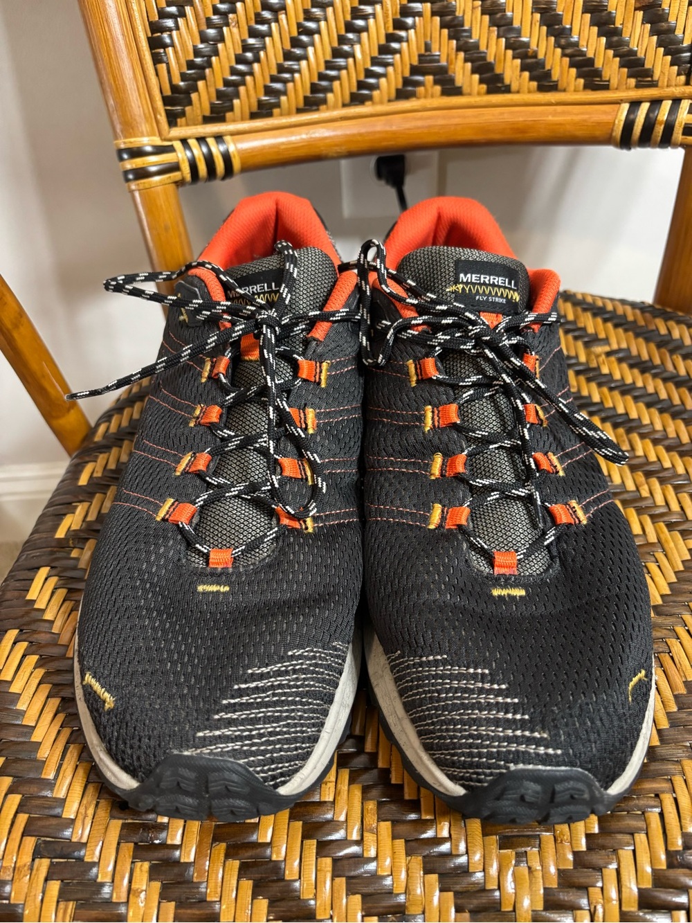 Merrell Fly Strike Trail Running Shoes Outdoors Hiking Sz 14 - Picture 2 of 8